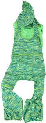 Show full view: Pet Life Active Downward Dog Hoodie, Green, X-Large slide 4 of 7