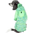 Show in main carousel: Pet Life Active Downward Dog Hoodie, Green, X-Small slide 3 of 7