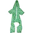 Show in main carousel: Pet Life Active Downward Dog Hoodie, Green, X-Small slide 5 of 7