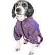 Show in main carousel: Pet Life Active Downward Dog Hoodie, Purple, X-Small slide 3 of 8