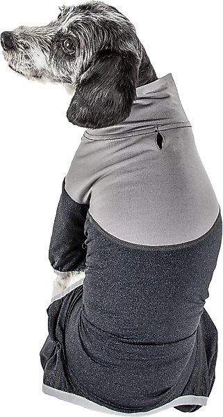 Show full view: Pet Life Active Embarker Dog Shirt, Black/Grey, X-Small slide 4 of 8