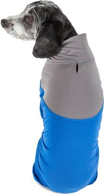 Show full view: Pet Life Active Embarker Dog Shirt, Blue, Large slide 4 of 8