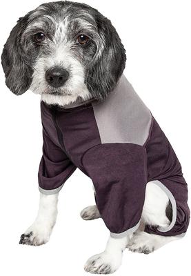 Show full view: Pet Life Active Embarker Dog Shirt, Burgundy, Large slide 3 of 8