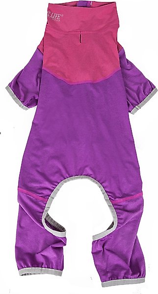 Show full view: Pet Life Active Embarker Dog Shirt, Lavendar / Pink, X-Small slide 5 of 8