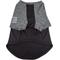 Show in main carousel: Pet Life Active Hybreed 4-Way Stretch Two-Toned Performance Dog T-Shirt, Black/Grey, Medium slide 5 of 9