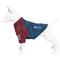 Show in main carousel: Pet Life Active Hybreed 4-Way Stretch Two-Toned Performance Dog T-Shirt, Blue/Maroon, Small slide 7 of 10