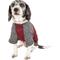 Show in main carousel: Pet Life Active Hybreed 4-Way Stretch Two-Toned Performance Dog T-Shirt, Maroon/Grey, Small slide 2 of 10