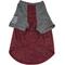 Show in main carousel: Pet Life Active Hybreed 4-Way Stretch Two-Toned Performance Dog T-Shirt, Maroon/Grey, Small slide 5 of 10
