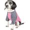 Show in main carousel: Pet Life Active Hybreed 4-Way Stretch Two-Toned Performance Dog T-Shirt, Pink/Navy, X-Large slide 2 of 10