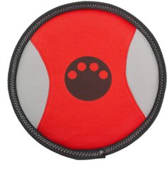 Pet Life Active-Life Extreme Floating Frisbee Dog Toy, Red/Black