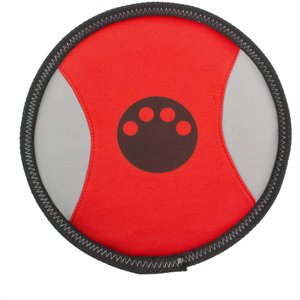 Pet Life Active-Life Extreme Floating Frisbee Dog Toy, Red/Black