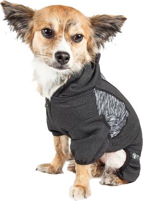 Show full view: Pet Life Active Pawsterity Dog Hoodie, Black, X-Large slide 4 of 7