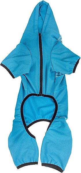 Show full view: Pet Life Active Pawsterity Dog Hoodie, Blue, Medium slide 5 of 6