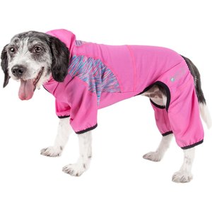 Pet Life Active Pawsterity Dog Hoodie, Pink, Medium