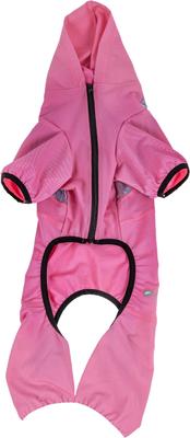 Show full view: Pet Life Active Pawsterity Dog Hoodie, Pink, Medium slide 6 of 7