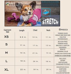 Pet Life Active Warf Speed Heathered Ultra-Stretch Sporty Performance Dog T-Shirt, Black Heather/Black, X-Small slide 2 of 9