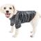 Show in main carousel: Pet Life Active Warf Speed Heathered Ultra-Stretch Sporty Performance Dog T-Shirt, Black Heather/Black, X-Small slide 4 of 11