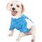 Show in main carousel: Pet Life Active Warf Speed Heathered Ultra-Stretch Sporty Performance Dog T-Shirt, Blue Heather/White, Large slide 3 of 9