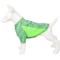Show in main carousel: Pet Life Active Warf Speed Heathered Ultra-Stretch Sporty Performance Dog T-Shirt, Green Heather/Light Green, Large slide 7 of 9