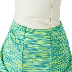 Pet Life Active Warf Speed Heathered Ultra-Stretch Sporty Performance Dog T-Shirt, Green Heather/Light Green, Large