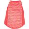 Show in main carousel: Pet Life Active Warf Speed Heathered Ultra-Stretch Sporty Performance Dog T-Shirt, Neon Orange Heather/Pink, Large slide 4 of 9