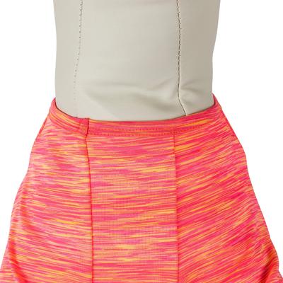 Show full view: Pet Life Active Warf Speed Heathered Ultra-Stretch Sporty Performance Dog T-Shirt, Neon Orange Heather/Pink, Large slide 8 of 9