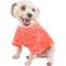Show in main carousel: Pet Life Active Warf Speed Heathered Ultra-Stretch Sporty Performance Dog T-Shirt, Neon Orange Heather/Pink, Medium slide 4 of 10