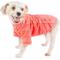 Show in main carousel: Pet Life Active Warf Speed Heathered Ultra-Stretch Sporty Performance Dog T-Shirt, Neon Orange Heather/Pink, X-Large slide 1 of 10