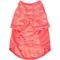 Show in main carousel: Pet Life Active Warf Speed Heathered Ultra-Stretch Sporty Performance Dog T-Shirt, Neon Orange Heather/Pink, X-Large slide 6 of 10