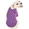 Show in main carousel: Pet Life Active Warf Speed Heathered Ultra-Stretch Sporty Performance Dog T-Shirt, Purple Heather/Purple, Medium slide 2 of 9