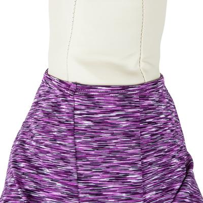 Show full view: Pet Life Active Warf Speed Heathered Ultra-Stretch Sporty Performance Dog T-Shirt, Purple Heather/Purple, X-Large slide 8 of 9