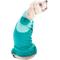 Show in main carousel: Pet Life Active Warm-Pup Dog Hoodie, Aqua Green & Green, X-Large slide 3 of 6