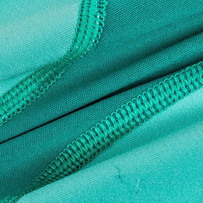 Show full view: Pet Life Active Warm-Pup Dog Hoodie, Aqua Green & Green, X-Large slide 6 of 6