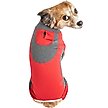 Show in main carousel: Pet Life Active Warm-Pup Dog Hoodie, Black / Red, Medium slide 3 of 6