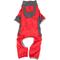 Show in main carousel: Pet Life Active Warm-Pup Dog Hoodie, Black / Red, Small slide 4 of 6
