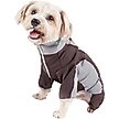Show in main carousel: Pet Life Active Warm-Pup Dog Hoodie, Brown & Grey, Large slide 3 of 6
