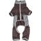 Show in main carousel: Pet Life Active Warm-Pup Dog Hoodie, Brown & Grey, Large slide 5 of 6