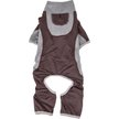 Show in main carousel: Pet Life Active Warm-Pup Dog Hoodie, Brown & Grey, Medium slide 4 of 6