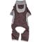 Show in main carousel: Pet Life Active Warm-Pup Dog Hoodie, Brown & Grey, X-Small slide 4 of 6