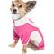 Show in main carousel: Pet Life Active Warm-Pup Dog Hoodie, Hot Pink / Light Pink, Medium slide 2 of 6