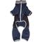 Show in main carousel: Pet Life Active Warm-Pup Dog Hoodie, Navy / Black, X-Small slide 6 of 7