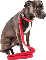 Pet Life Aero Mesh 2-In-1 Dual Sided Mesh Dog Leash & Collar, Red, Large slide 2 of 4