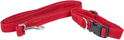 Pet Life Aero Mesh 2-In-1 Dual Sided Mesh Dog Leash & Collar, Red, Small