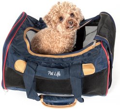 Pet Life Aero-Zoom Airline Approved Wire Framed Collapsible Dog Carrier