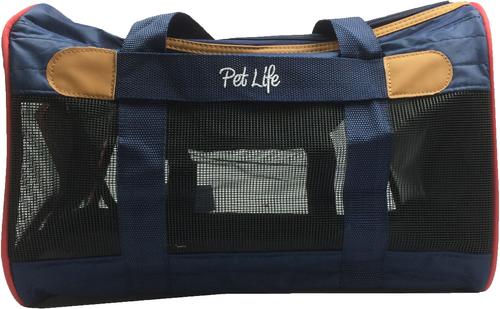 Show full view: Pet Life Aero-Zoom Airline Approved Wire Framed Collapsible Dog Carrier slide 3 of 5
