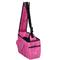 Show in main carousel: Pet Life Airline Approved Fashion Back-Supportive Over-The-Shoulder Dog Carrier, Pink slide 3 of 4