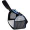 Show in main carousel: Pet Life Airline Approved Folding Zippered Sporty Mesh Dog Carrier, Blue & Grey, Medium slide 4 of 10