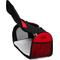 Show in main carousel: Pet Life Airline Approved Folding Zippered Sporty Mesh Dog Carrier, Red & Black, Large slide 5 of 8