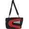 Show in main carousel: Pet Life Airline Approved Folding Zippered Sporty Mesh Dog Carrier, Red & Black, Large slide 6 of 8