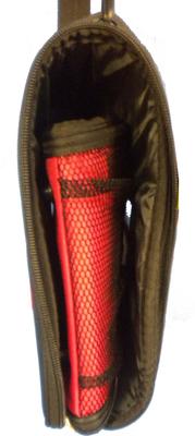Show full view: Pet Life Airline Approved Folding Zippered Sporty Mesh Dog Carrier, Red & Black, Large slide 8 of 8
